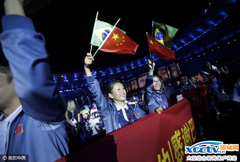 2016里约残奥会闭幕式东京八分钟闪亮接棒画面(组图)