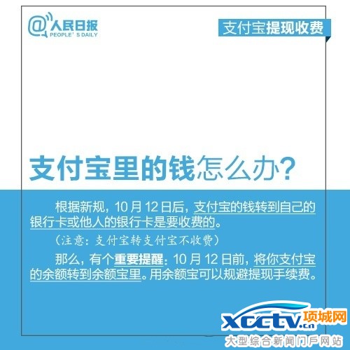 支付宝提现要手续费吗 支付宝提现收费 余额宝提现手续费 余额宝提现