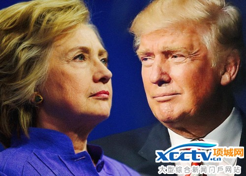 特朗普希拉里