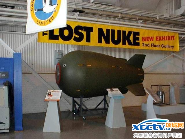 潜水员在加拿大海岸发现一枚核弹