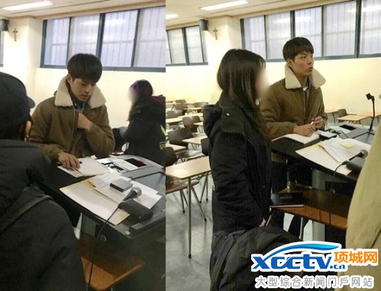 朴宝剑乖乖上学 认真不输同窗
