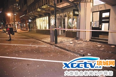 新西兰南岛中部发生7.5级地