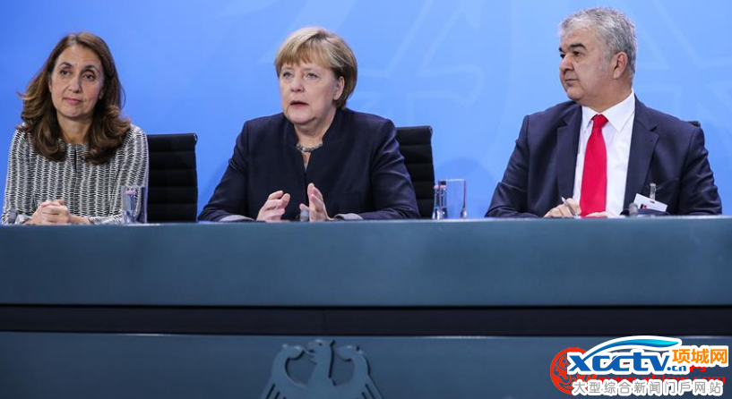 德国总理默克尔出席第9届移民融入峰会