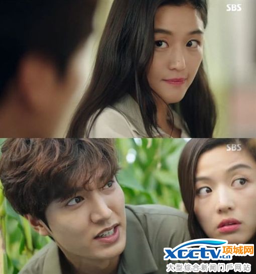 图翻摄自韩网 李敏镐 全智贤