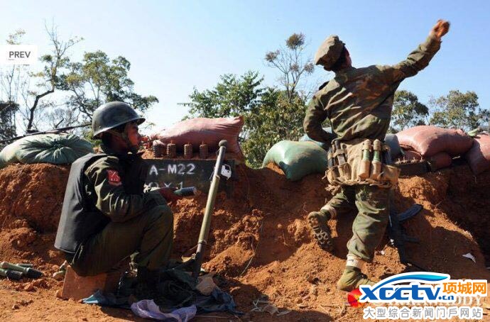 缅北战事射入中国流弹