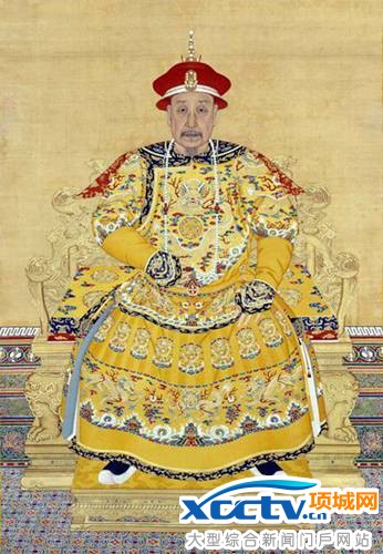 乾隆皇帝画像(资料图)