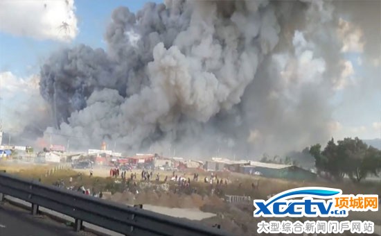 墨西哥烟花市场爆炸