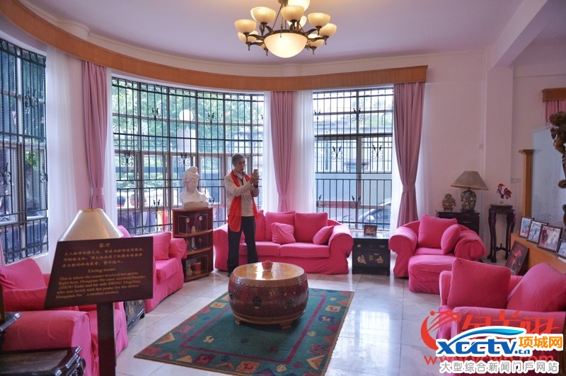 2016年12月25日,红线女旧居全面开放。 记者 汤铭明 摄