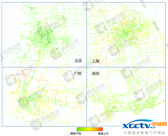 高德发布2016年度交通报告:谁是堵城?