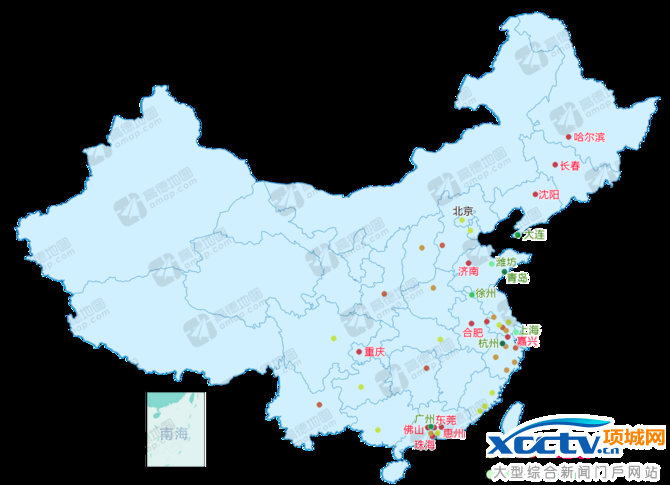 高德发布2016年度交通报告:谁是堵城?