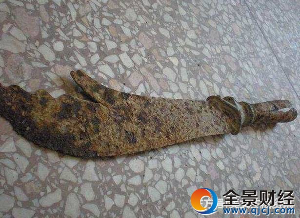 农民捡一把刀竟然是青龙偃月刀