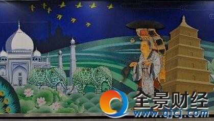 唐僧穿越去泰姬陵壁画走红 千年过后玄奘取得是古兰经?