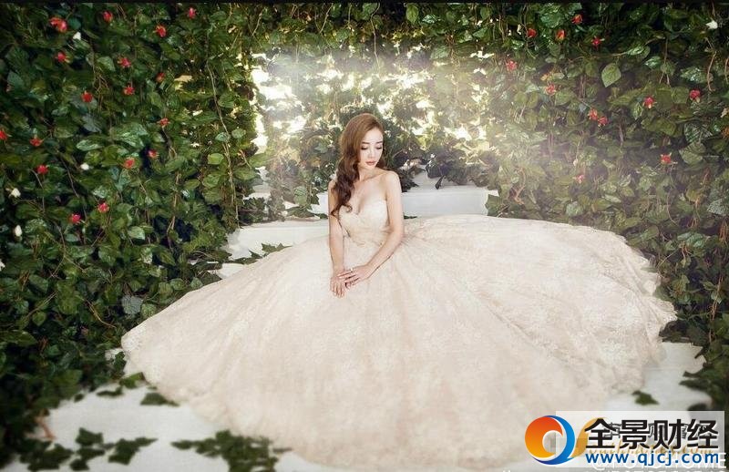 李小璐甜馨拍写真