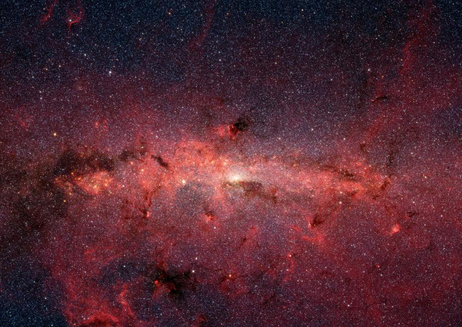 NASA发布银河系中心区域高清大图 美丽壮观