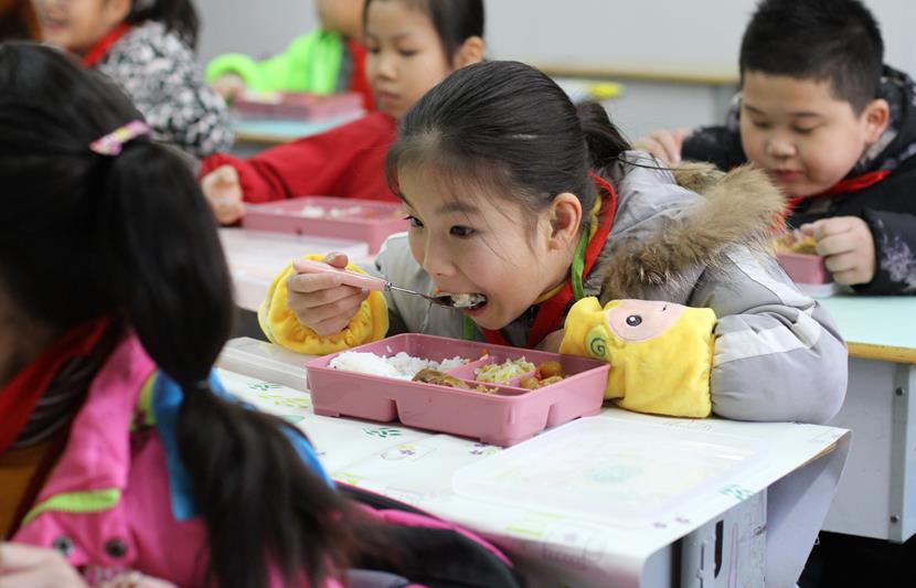 金水区午餐供餐：“中央厨房+卫星厨房”破解多食堂小难题