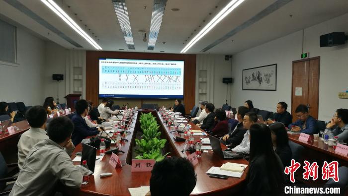 第十一期“中国金融中心指数(CDI?CFCI)”发布会现场。　郑小红 摄