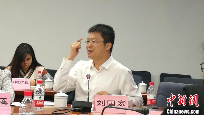 第十一期“中国金融中心指数(CDI?CFCI)”发布会现场。　郑小红 摄