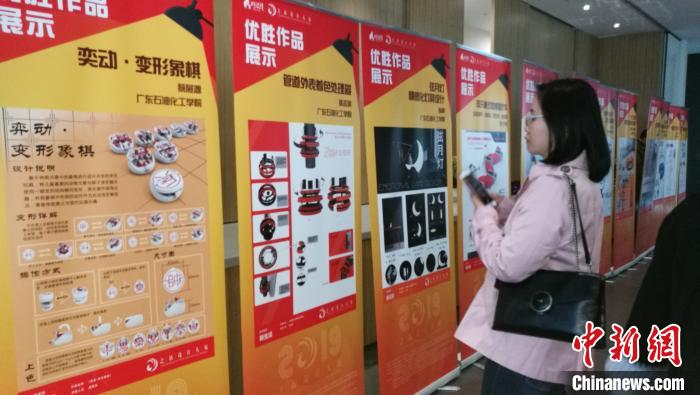 作品展示。　郑小红 摄