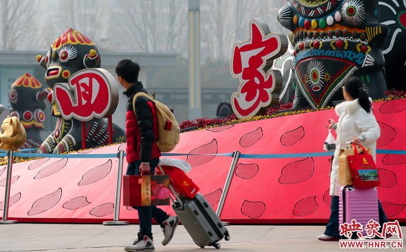 臨近春節(jié) 回家的年味越來越濃
