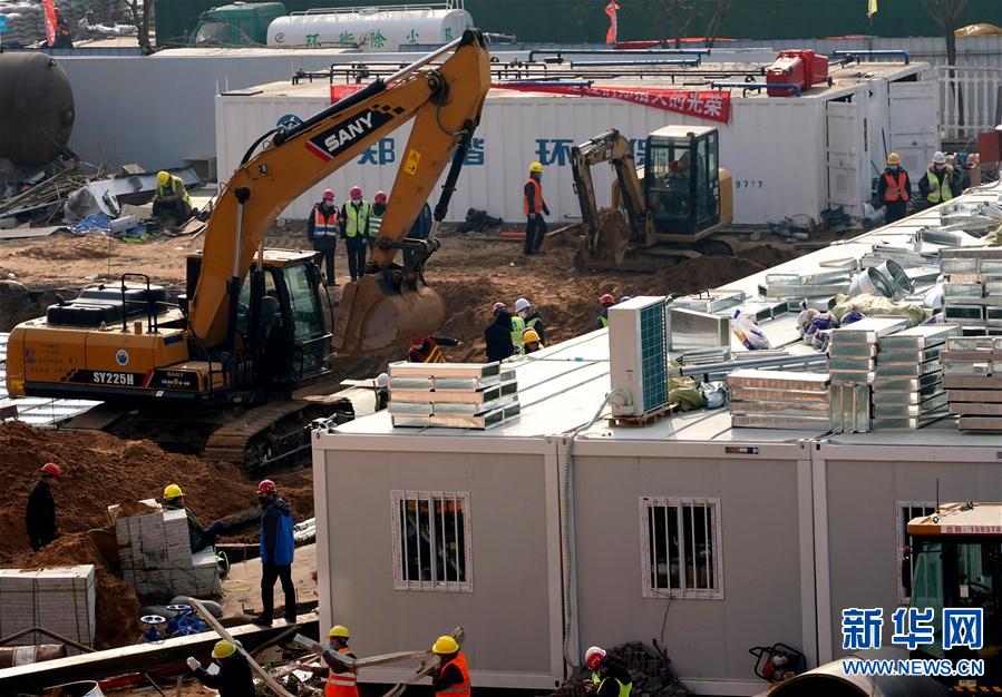 （聚焦疫情防控）（4）郑州市第一人民医院传染病医院即将建成交付