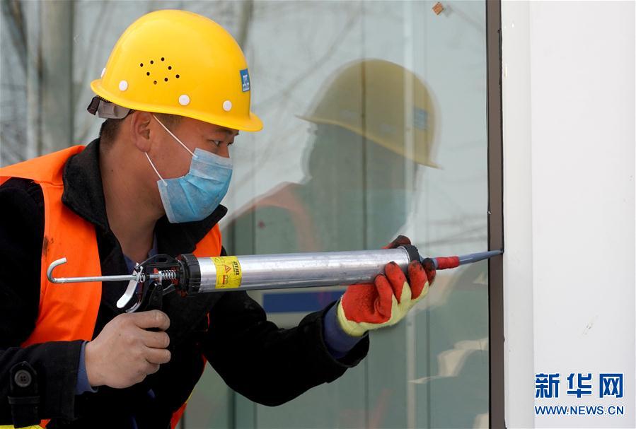 （聚焦疫情防控）（7）郑州市第一人民医院传染病医院即将建成交付