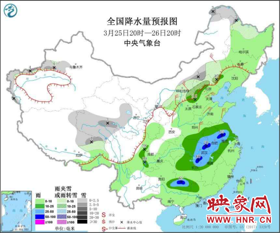 又降温 郑州未来一星期伴有大风、雨水 最高气温将下降9～11℃