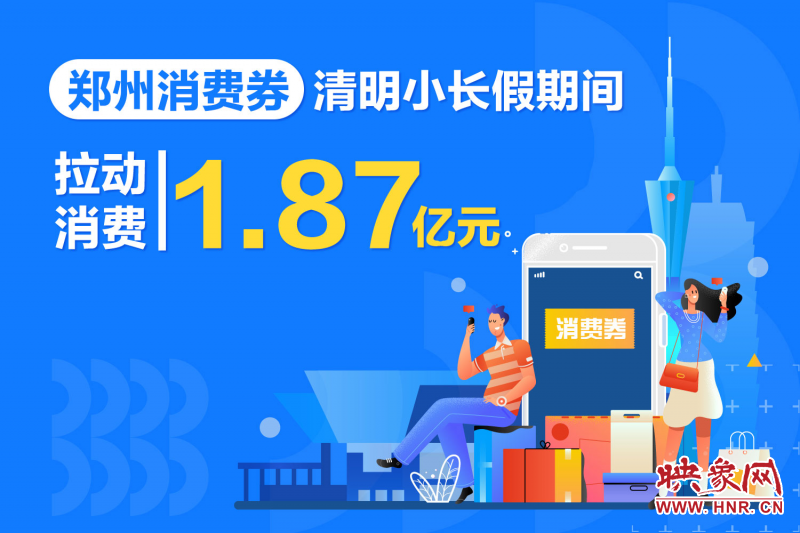 逛吃购！清明小长假郑州消费券核销1427万元 拉动消费1.87亿元