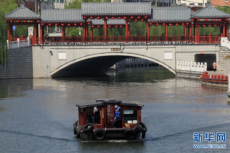 许昌市水上公交恢复运营 船舶每天进行一次消杀