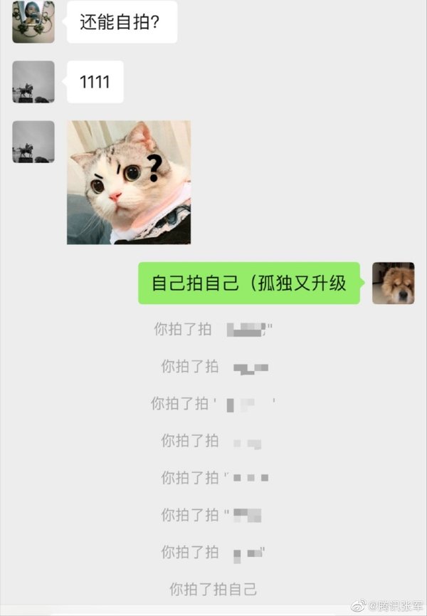 微信上线拍一拍功能 和抖一抖有什么区别?