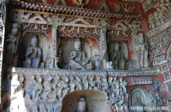 世界文化遗产云冈石窟 每一尊佛像都让人敬仰