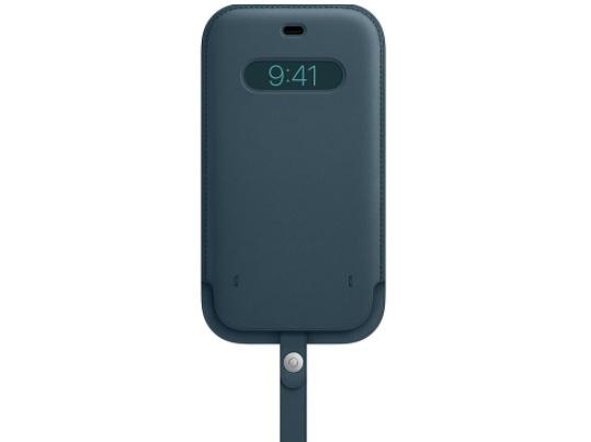 iPhone 12系列专用MagSafe皮革保护套海外上市 随附相配的腕带
