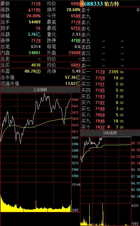 N国盾首日大涨923.91% 佰仁医疗涨19.91%