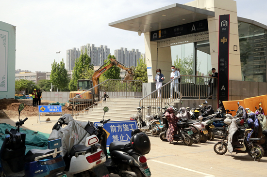 郑州花园路正在进行升级改造 将为郑州的“蝶变”再添新颜