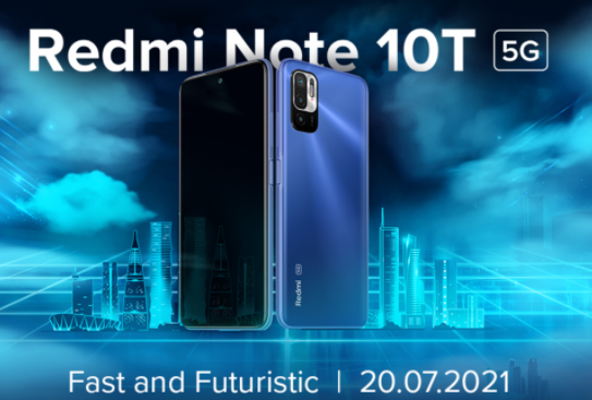 Redmi Note 10T 5G手机价格曝光 支持18W充电