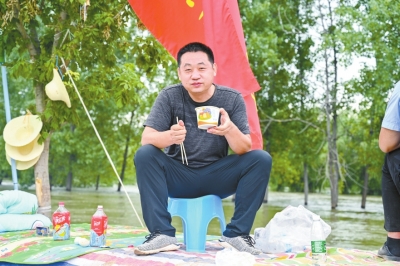 好消息！城區(qū)賈魯河水位下降了6~7厘米