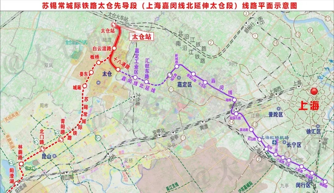 苏锡常城际铁路规划站点有哪些？设站38座