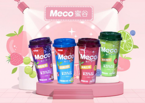 午后喝上一杯Meco蜜谷果汁茶，清爽提神，趕走秋乏