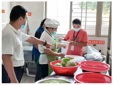 保亭三大板块织牢食品安全防护网 让全县师生吃得放心