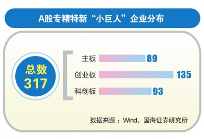 河南“小巨人”企业数量207家 位居全国第十