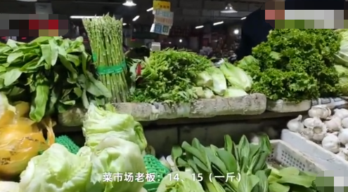 蔬菜售价“涨”声一片 菠菜15一斤价格比肉贵