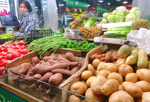 提升购物体验 传统菜市场变身数字化先锋