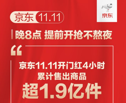 双11京东小时购 屈臣氏销售额同比增长近4倍