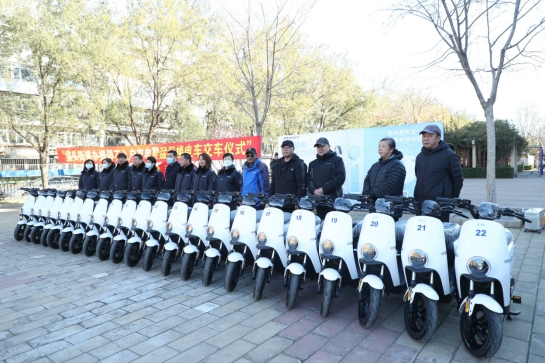 顺利交车！首批63辆猛犸成北京垡头公务用车