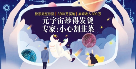 元宇宙、虚拟土地是新的财富密码？有人3200万买地