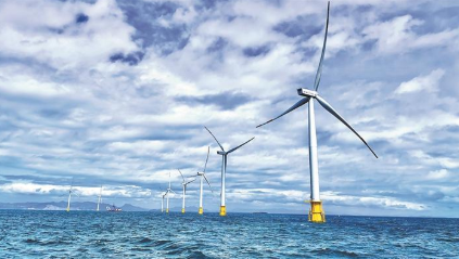 平潭大练海上风电项目投产 年上网电量约9.6亿度