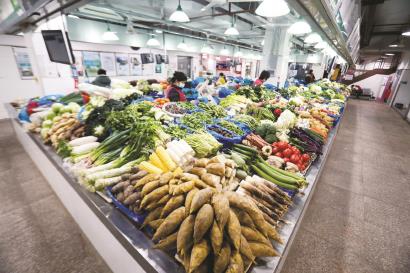上海春节“菜篮子”有保障 绿叶菜日供应在3000吨以上