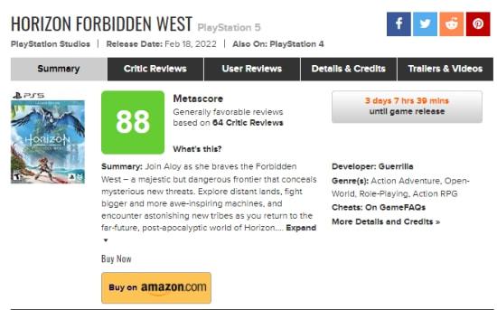 《西之绝境》M站均分88 精彩的冒险旅途和栩栩如生的世界