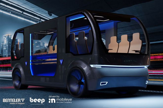 英特尔将于2024年推出自动驾驶公共汽车 有12至14个座位