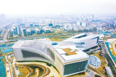 河南省科技馆新馆即将试运营 创意源于“河洛文化”意象