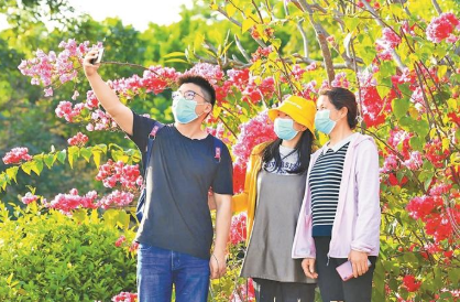 花开四月天踏青正当时 游玩时切勿采食竹笋蘑菇等